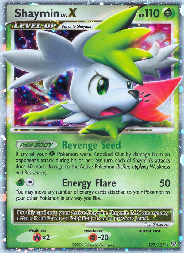 Shaymin LV.X (127/127) [Platinum: Base Set] | Jack's On Queen