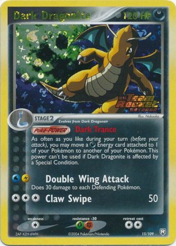 Dark Dragonite (15/109) (Stamped) [EX: Team Rocket Returns] | Jack's On Queen