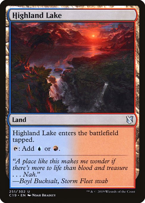 Highland Lake [Commander 2019] | Jack's On Queen