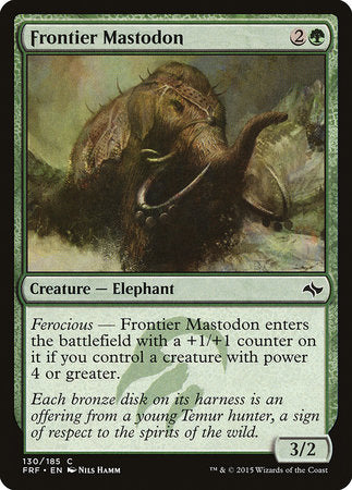 Frontier Mastodon [Fate Reforged] | Jack's On Queen
