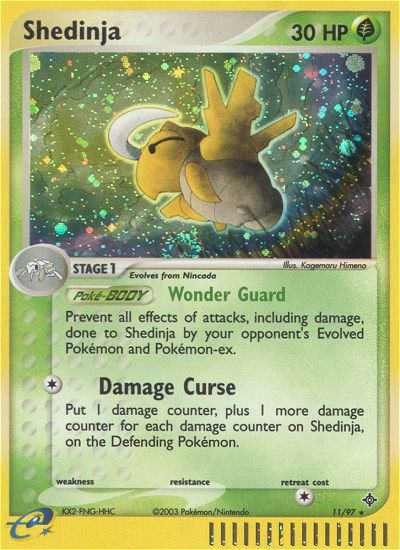 Shedinja (11/97) [EX: Dragon] | Jack's On Queen