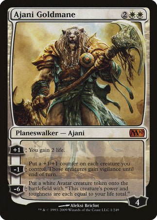 Ajani Goldmane [Magic 2010] | Jack's On Queen