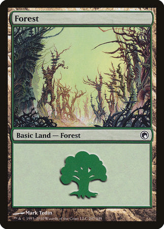 Forest (247) [Scars of Mirrodin] | Jack's On Queen