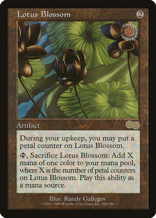 Lotus Blossom [Urza's Saga] | Jack's On Queen