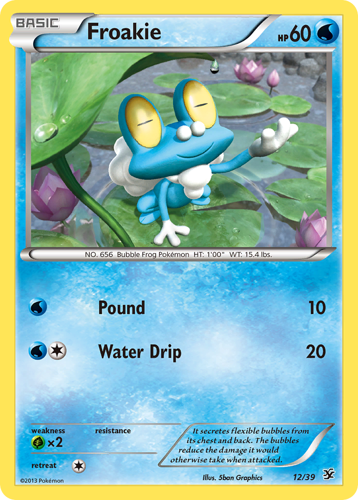 Froakie (12/39) [XY: Kalos Starter Set] | Jack's On Queen