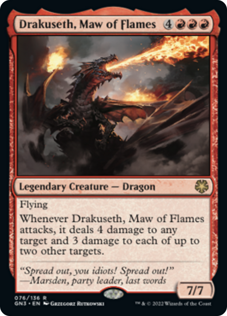 Drakuseth, Maw of Flames [Game Night: Free-for-All] | Jack's On Queen