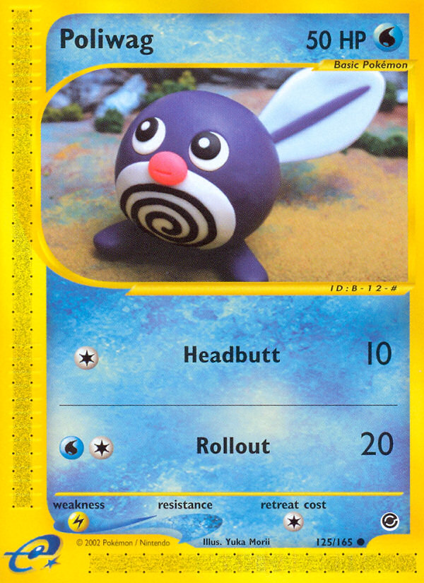 Poliwag (125/165) [Expedition: Base Set] | Jack's On Queen