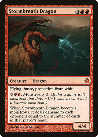 Stormbreath Dragon [Theros] | Jack's On Queen