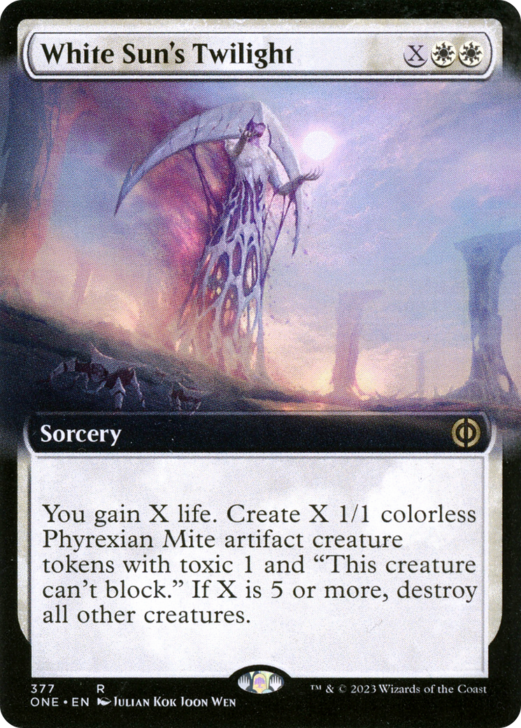 White Sun's Twilight (Extended Art) [Phyrexia: All Will Be One] | Jack's On Queen