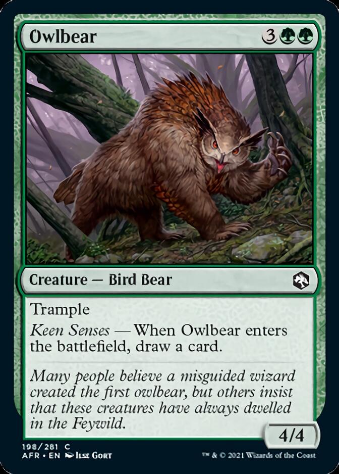 Owlbear [Dungeons & Dragons: Adventures in the Forgotten Realms] | Jack's On Queen