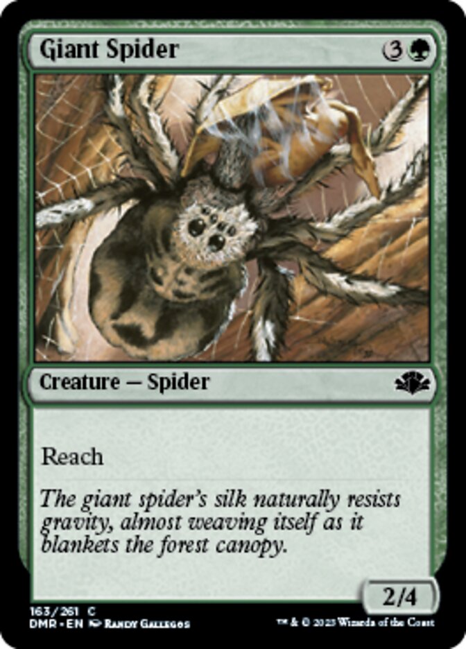 Giant Spider [Dominaria Remastered] | Jack's On Queen