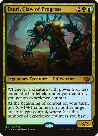 Ezuri, Claw of Progress (Oversized) [Commander 2015 Oversized] | Jack's On Queen