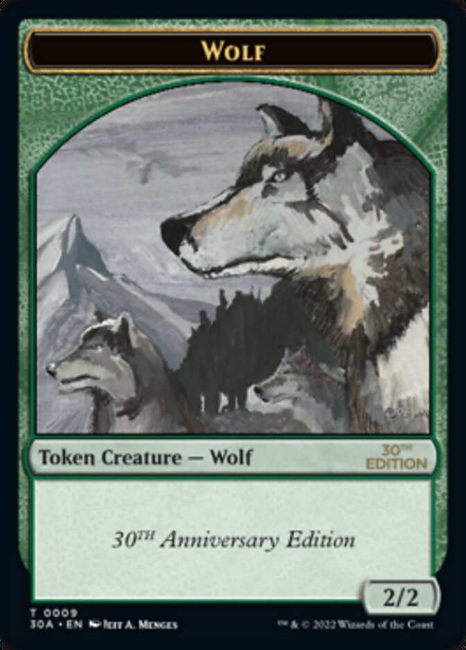 Wolf Token [30th Anniversary Tokens] | Jack's On Queen