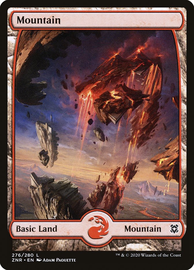 Mountain (276) [Zendikar Rising] | Jack's On Queen