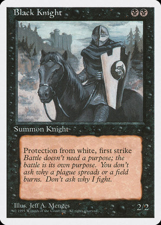 Black Knight [Fourth Edition] | Jack's On Queen