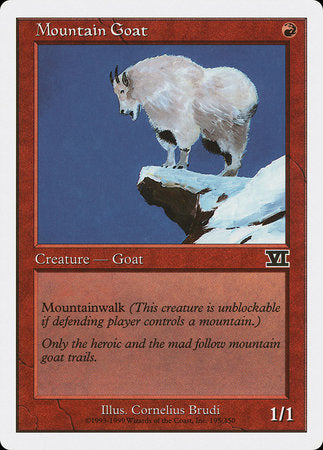 Mountain Goat [Classic Sixth Edition] | Jack's On Queen