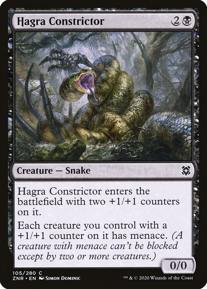 Hagra Constrictor [Zendikar Rising] | Jack's On Queen