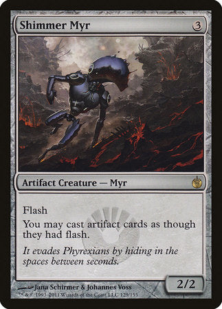 Shimmer Myr [Mirrodin Besieged] | Jack's On Queen