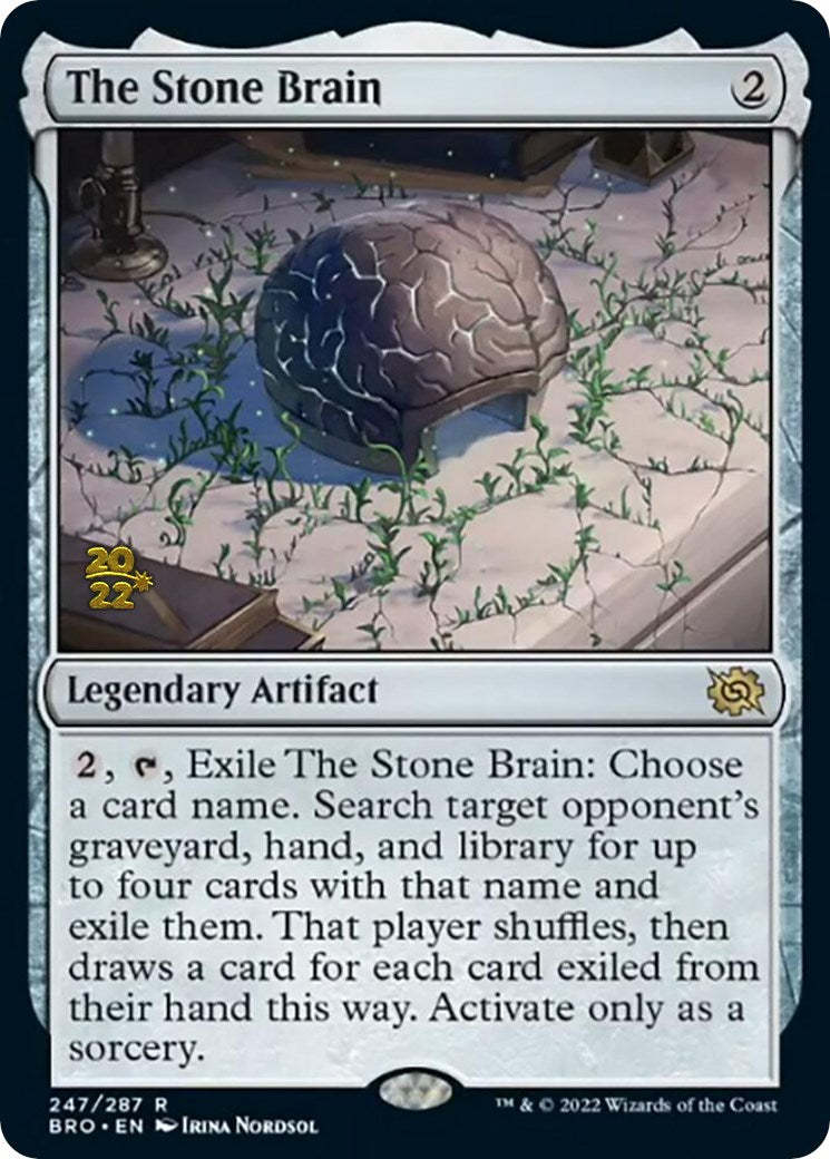 The Stone Brain [The Brothers' War: Prerelease Promos] | Jack's On Queen