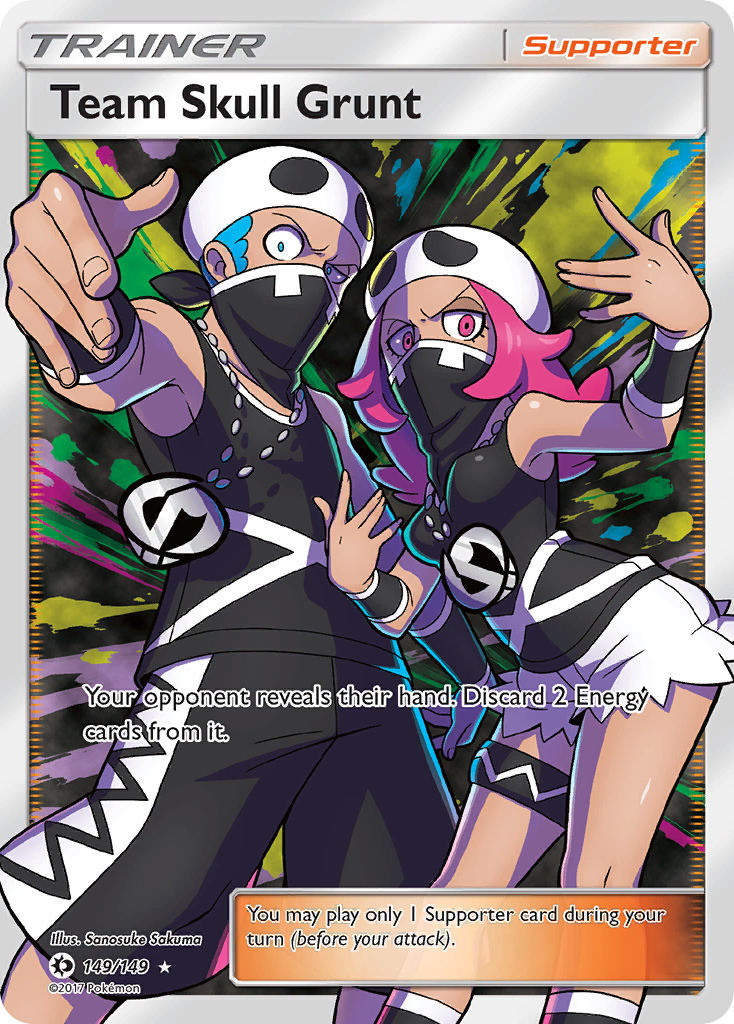 Team Skull Grunt (149/149) [Sun & Moon: Base Set] | Jack's On Queen