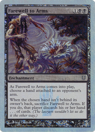 Farewell to Arms (Alternate Foil) [Unhinged] | Jack's On Queen