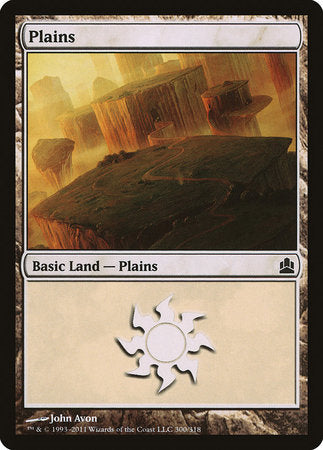 Plains (300) [Commander 2011] | Jack's On Queen