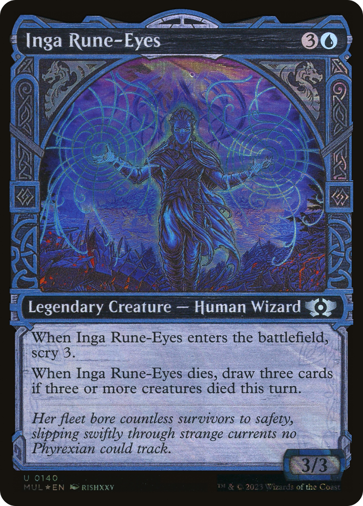 Inga Rune-Eyes (Halo Foil) [Multiverse Legends] | Jack's On Queen