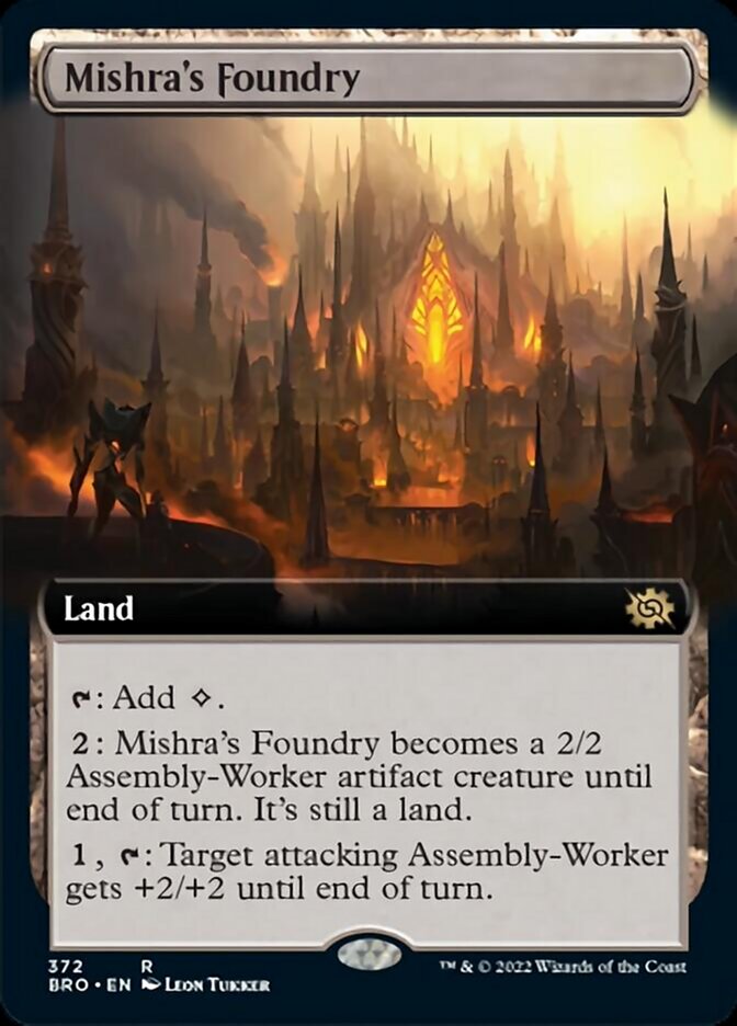 Mishra's Foundry (Extended Art) [The Brothers' War] | Jack's On Queen