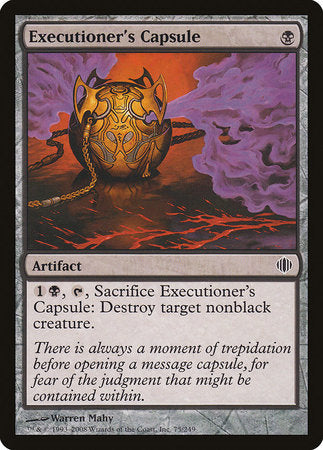 Executioner's Capsule [Shards of Alara] | Jack's On Queen