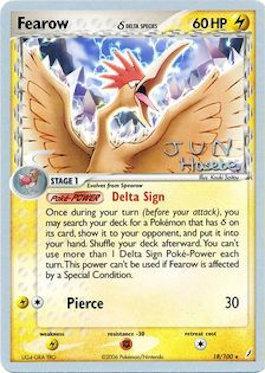 Fearow (18/100) (Delta Species) (Flyvees - Jun Hasebe) [World Championships 2007] | Jack's On Queen
