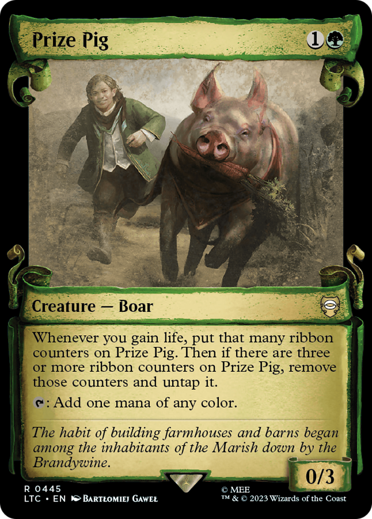 Prize Pig [The Lord of the Rings: Tales of Middle-Earth Commander Showcase Scrolls] | Jack's On Queen