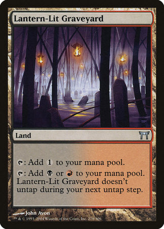 Lantern-Lit Graveyard [Champions of Kamigawa] | Jack's On Queen