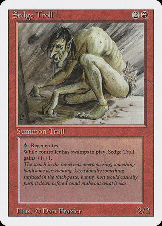 Sedge Troll [Revised Edition] | Jack's On Queen