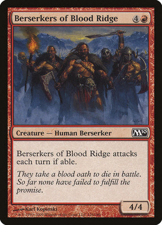 Berserkers of Blood Ridge [Magic 2010] | Jack's On Queen