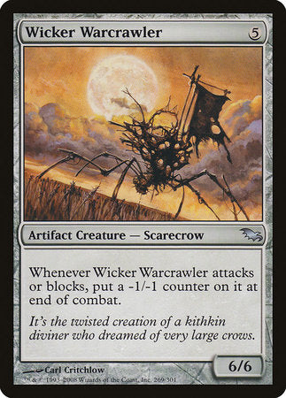 Wicker Warcrawler [Shadowmoor] | Jack's On Queen