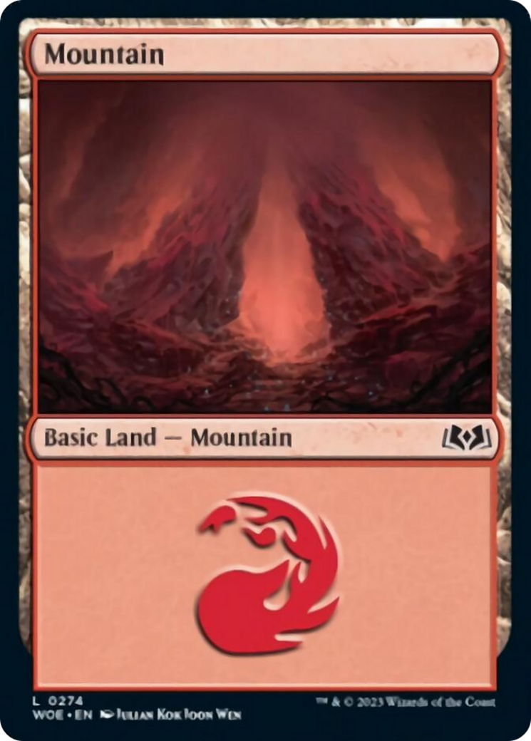 Mountain (0274) [Wilds of Eldraine] | Jack's On Queen