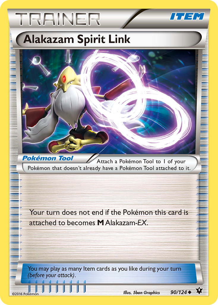 Alakazam Spirit Link (90/124) [XY: Fates Collide] | Jack's On Queen