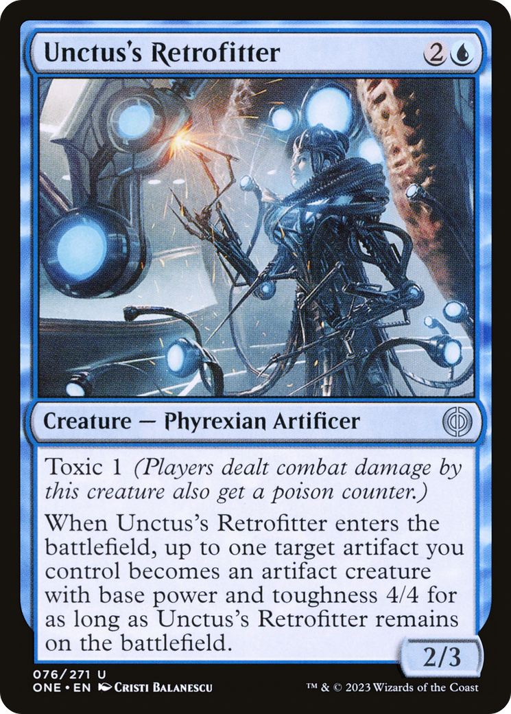 Unctus's Retrofitter [Phyrexia: All Will Be One] | Jack's On Queen