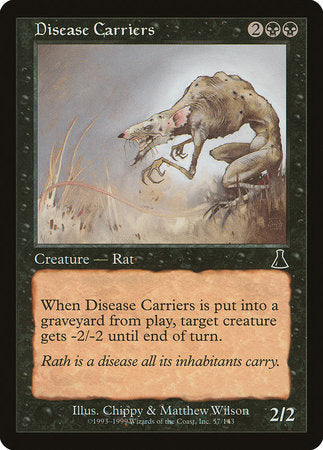 Disease Carriers [Urza's Destiny] | Jack's On Queen