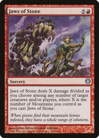 Jaws of Stone [Duel Decks: Knights vs. Dragons] | Jack's On Queen