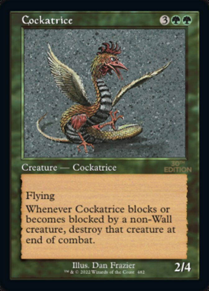 Cockatrice (Retro) [30th Anniversary Edition] | Jack's On Queen