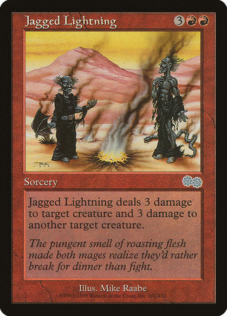 Jagged Lightning [Urza's Saga] | Jack's On Queen