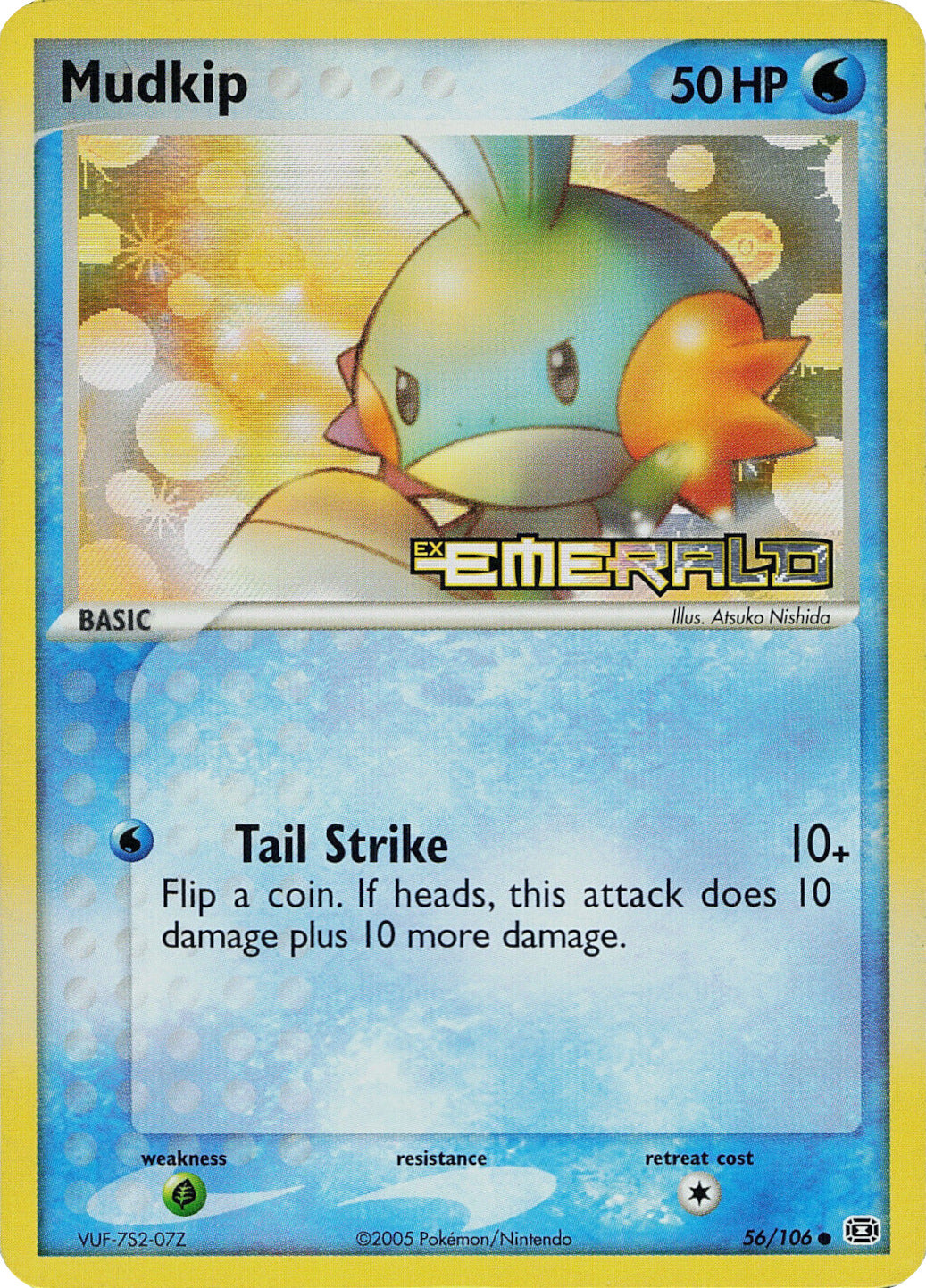 Mudkip (56/106) (Stamped) [EX: Emerald] | Jack's On Queen