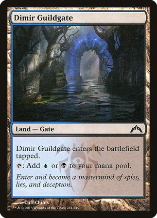 Dimir Guildgate [Gatecrash] | Jack's On Queen