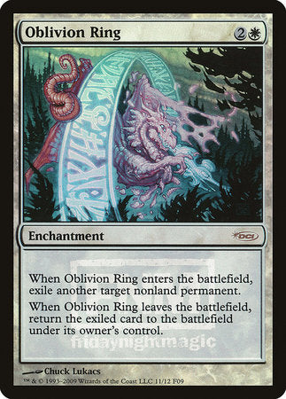 Oblivion Ring [Friday Night Magic 2009] | Jack's On Queen