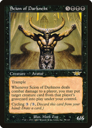 Scion of Darkness [Legions] | Jack's On Queen