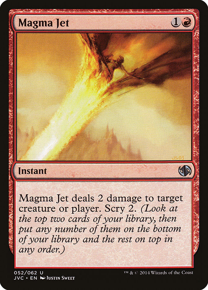 Magma Jet [Duel Decks Anthology] | Jack's On Queen