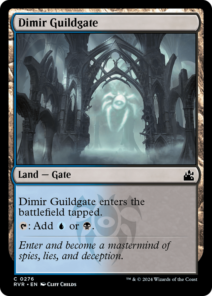 Dimir Guildgate [Ravnica Remastered] | Jack's On Queen