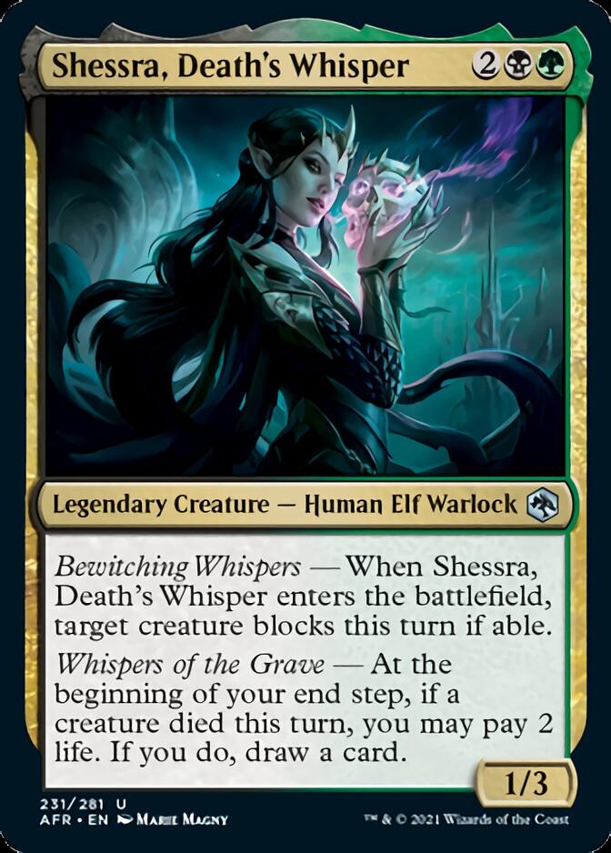 Shessra, Death's Whisper [Dungeons & Dragons: Adventures in the Forgotten Realms] | Jack's On Queen