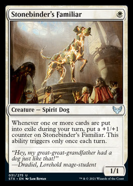 Stonebinder's Familiar [Strixhaven: School of Mages] | Jack's On Queen